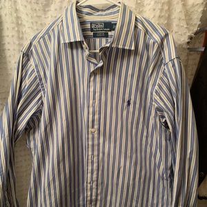 Men’s long sleeve Polo Ralph Lauren dress shirt